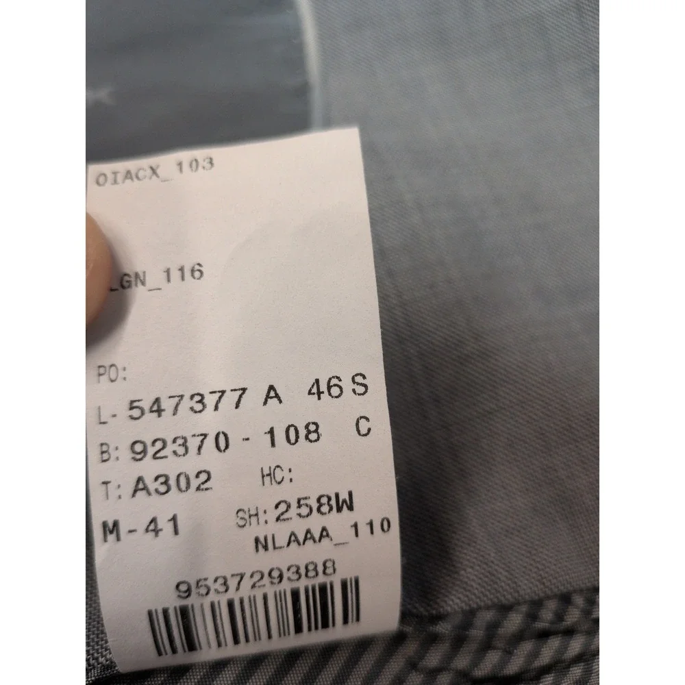 Michael‎ Kors Mens 46S Gray Wool Blend 2 Button Blazer Sport Coat Made in Canada